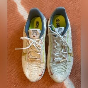Nike Sun Club White and Multicolor Sneakers NWOT